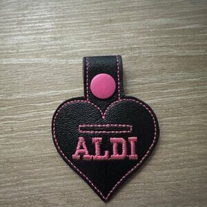 Aldi Quarter Keychain holder